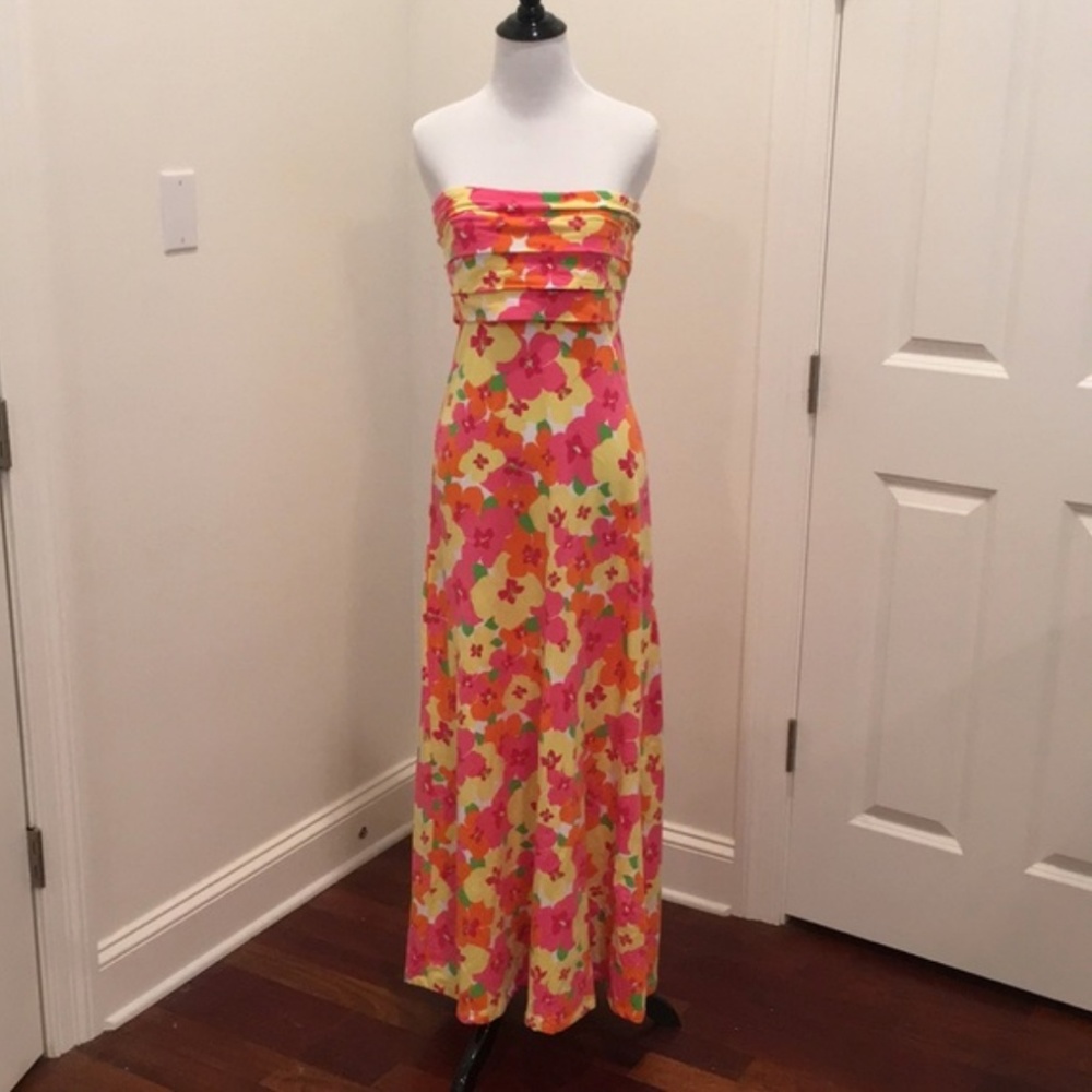 Lilly Pulitzer Petula Strapless Maxi Coverup